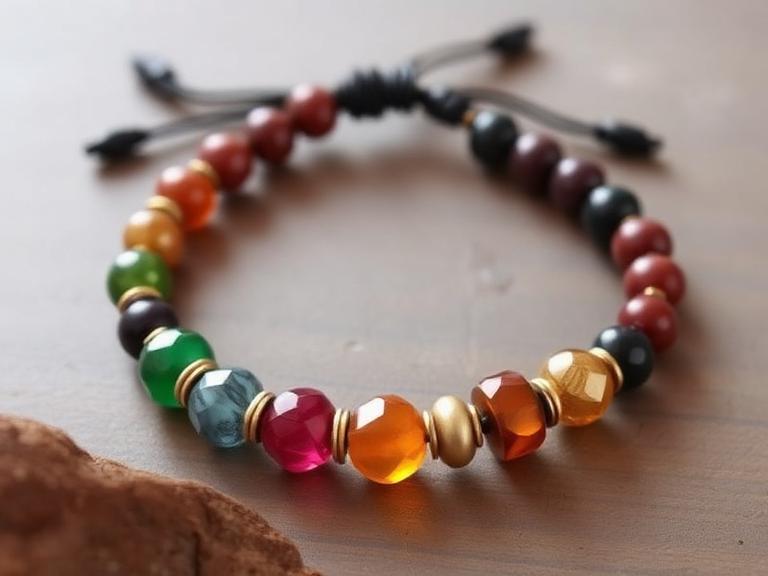 7 Chakra Stones Bracelet How to Wear