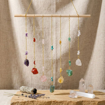Crystal Dream Catcher Wall Hanging