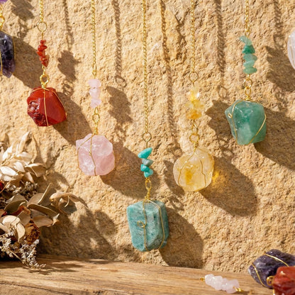 Crystal Dream Catcher Wall Hanging